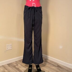 Grey’s Anatomy by Barco Dark Gray Scrub Pants XS Drawstring